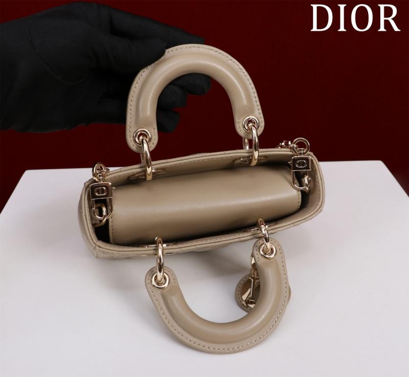 Lady D-Joy Micro Bag Beige M0542