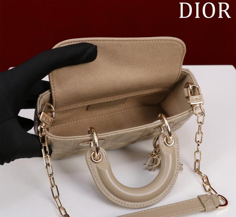 Lady D-Joy Micro Bag Beige M0542