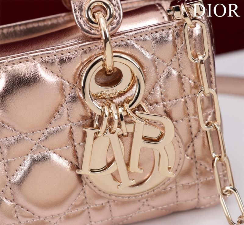 Lady D-Joy Micro Bag Rose Gold M0542