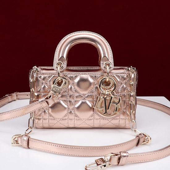 Lady D-Joy Micro Bag Rose Gold M0542