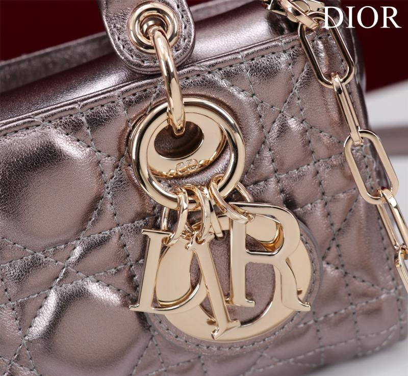 Lady D-Joy Micro Bag Silver Grey M0542