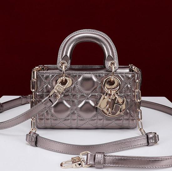 Lady D-Joy Micro Bag Silver Grey M0542