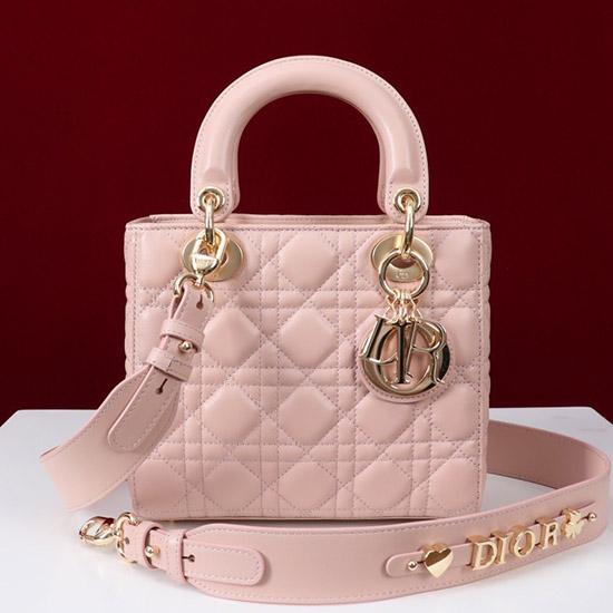 Lady Dior My ABCDior Lambskin Bag Pink DM0538