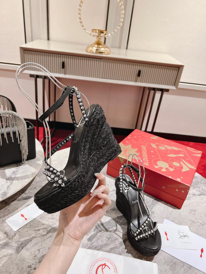 Louboutin Wedge Sandals SCLS51331
