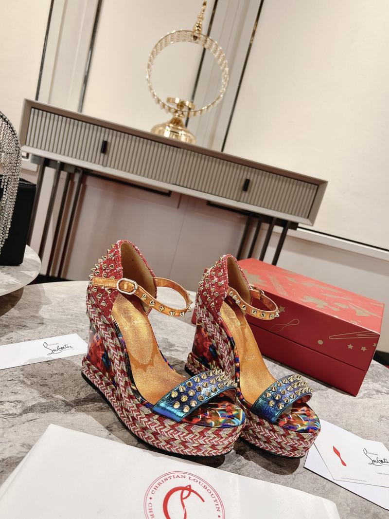 Louboutin Wedge Sandals SCLS51333