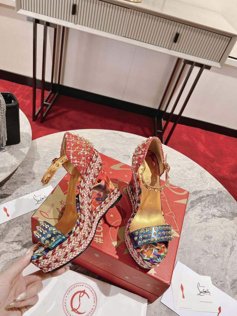 Louboutin Wedge Sandals SCLS51333