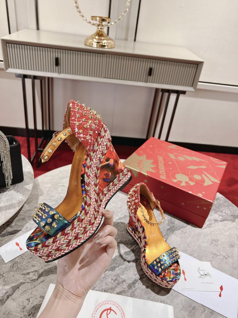 Louboutin Wedge Sandals SCLS51333