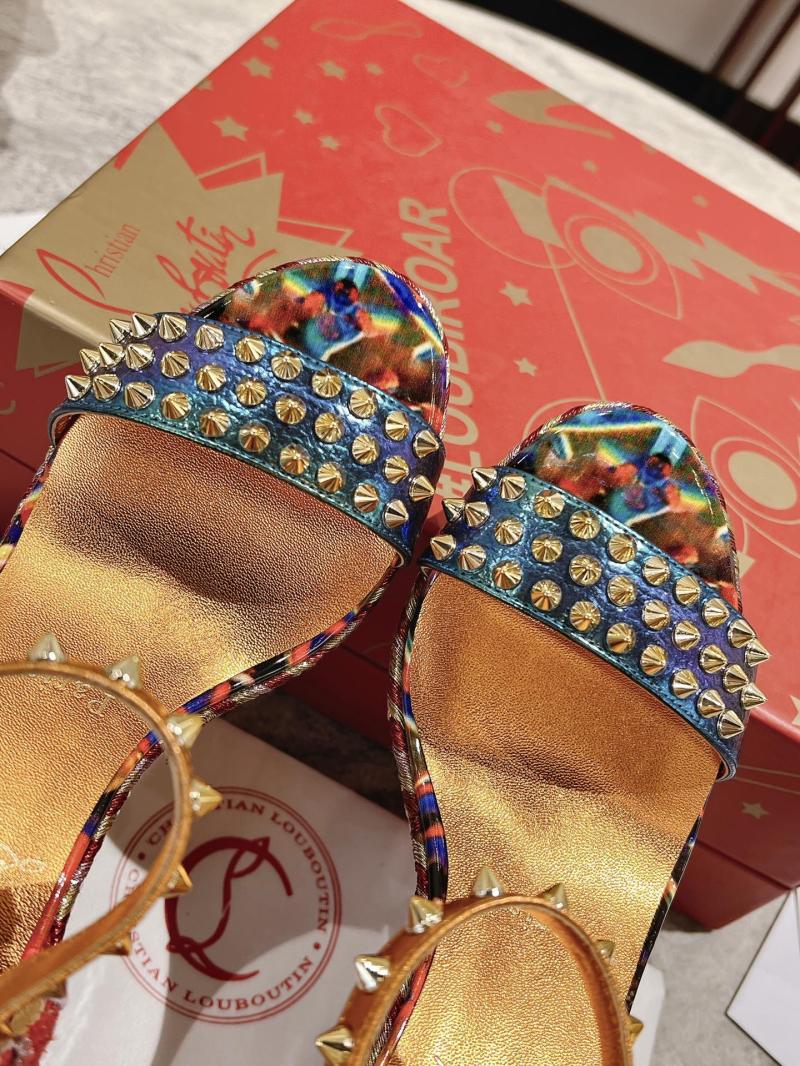 Louboutin Wedge Sandals SCLS51333