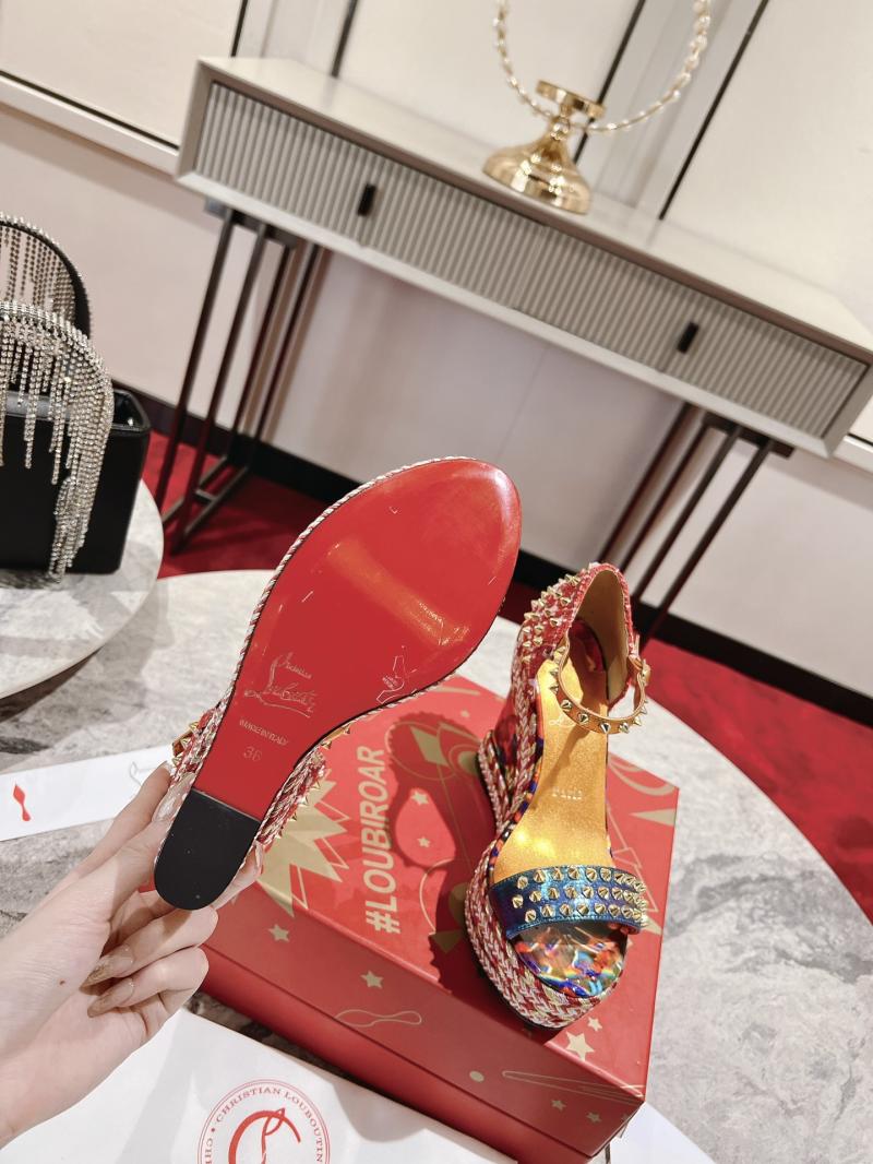 Louboutin Wedge Sandals SCLS51333