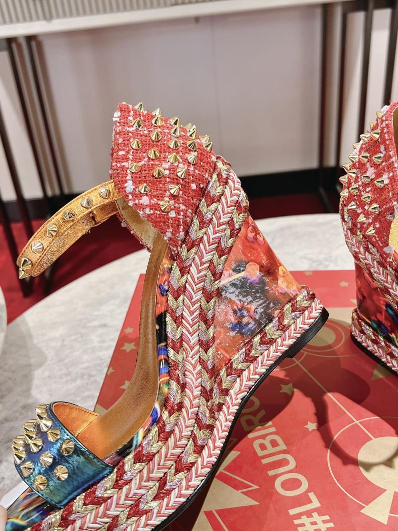 Louboutin Wedge Sandals SCLS51333