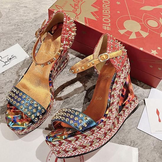 Louboutin Wedge Sandals SCLS51333