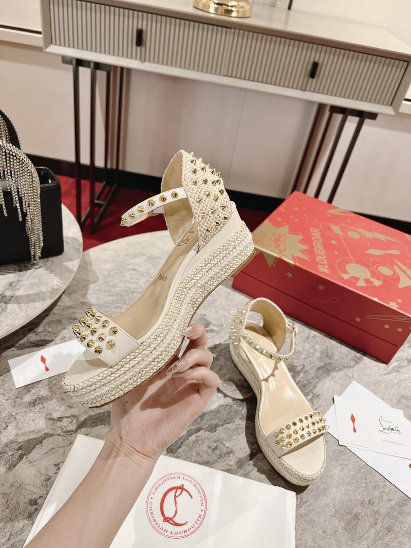 Louboutin Wedge Sandals SCLS51334