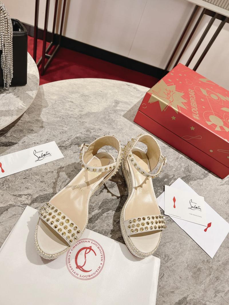 Louboutin Wedge Sandals SCLS51334