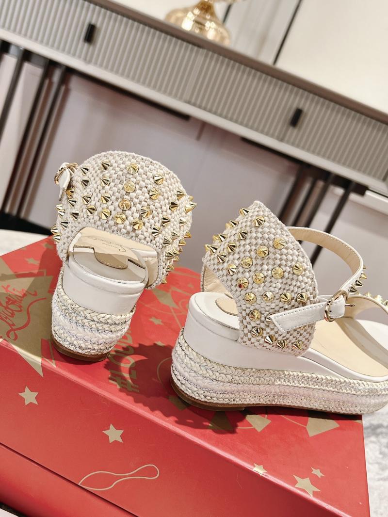Louboutin Wedge Sandals SCLS51334