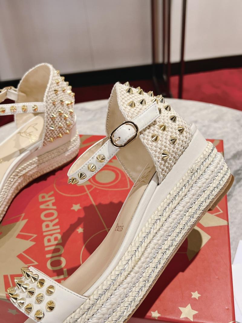 Louboutin Wedge Sandals SCLS51334