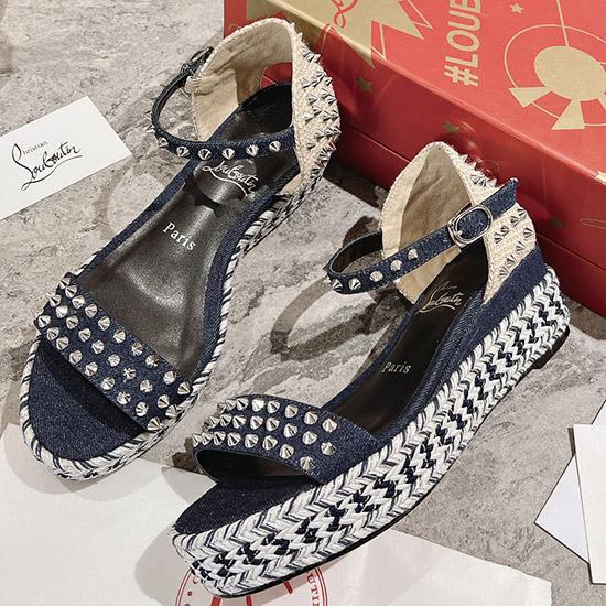 Louboutin Wedge Sandals SCLS51335