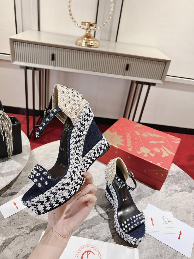Louboutin Wedge Sandals SCLS51336
