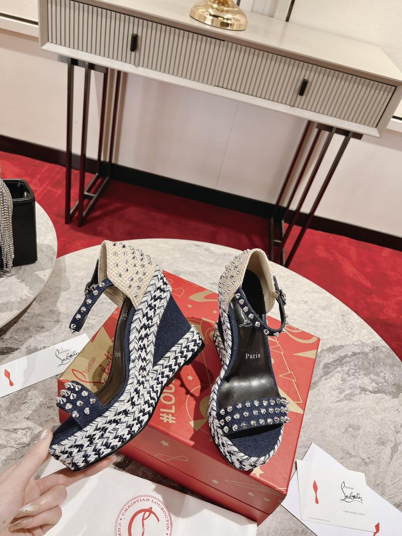 Louboutin Wedge Sandals SCLS51336
