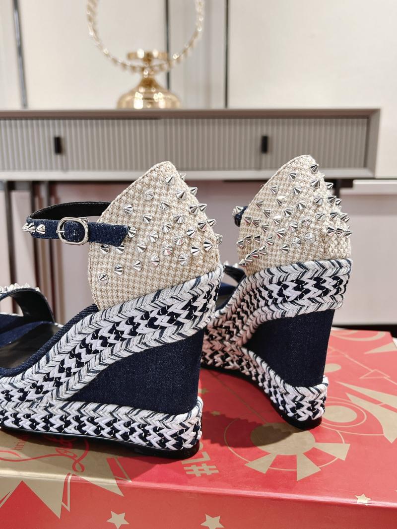 Louboutin Wedge Sandals SCLS51336