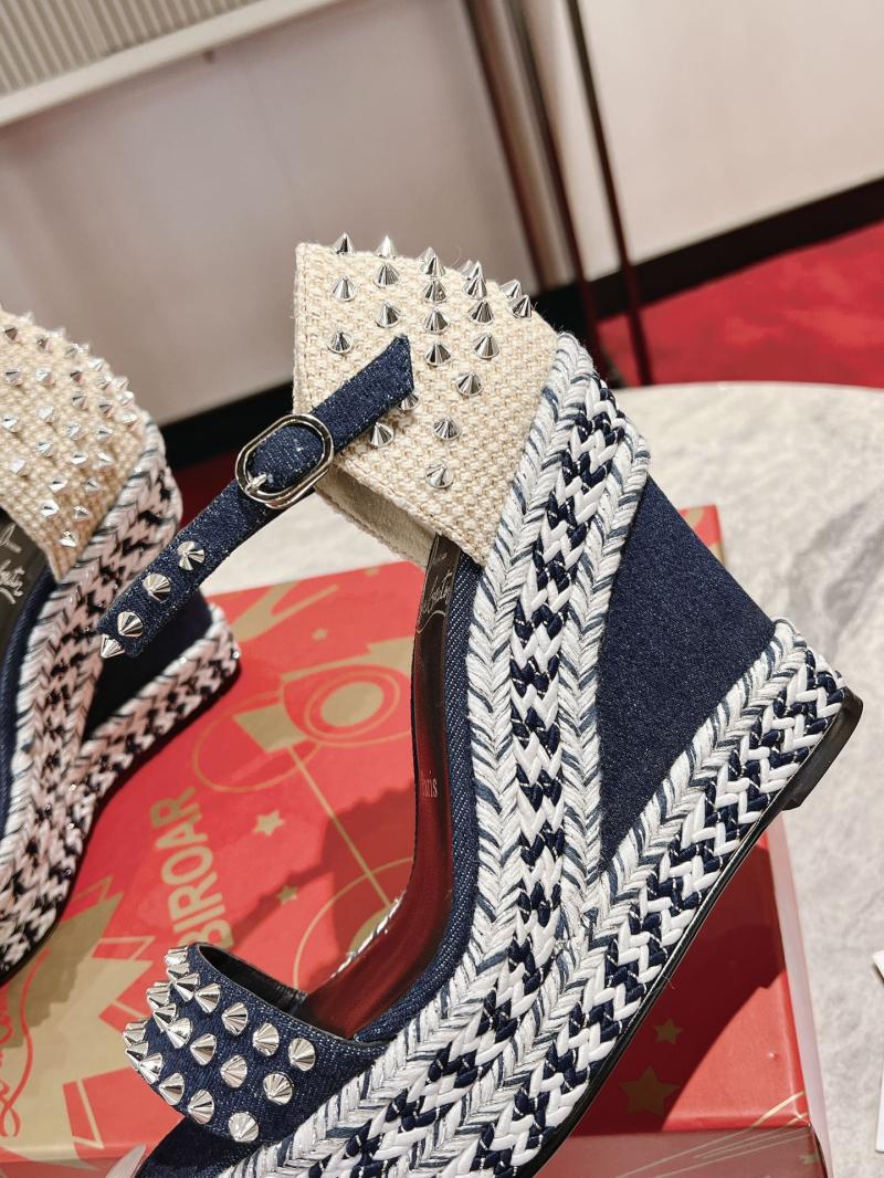 Louboutin Wedge Sandals SCLS51336