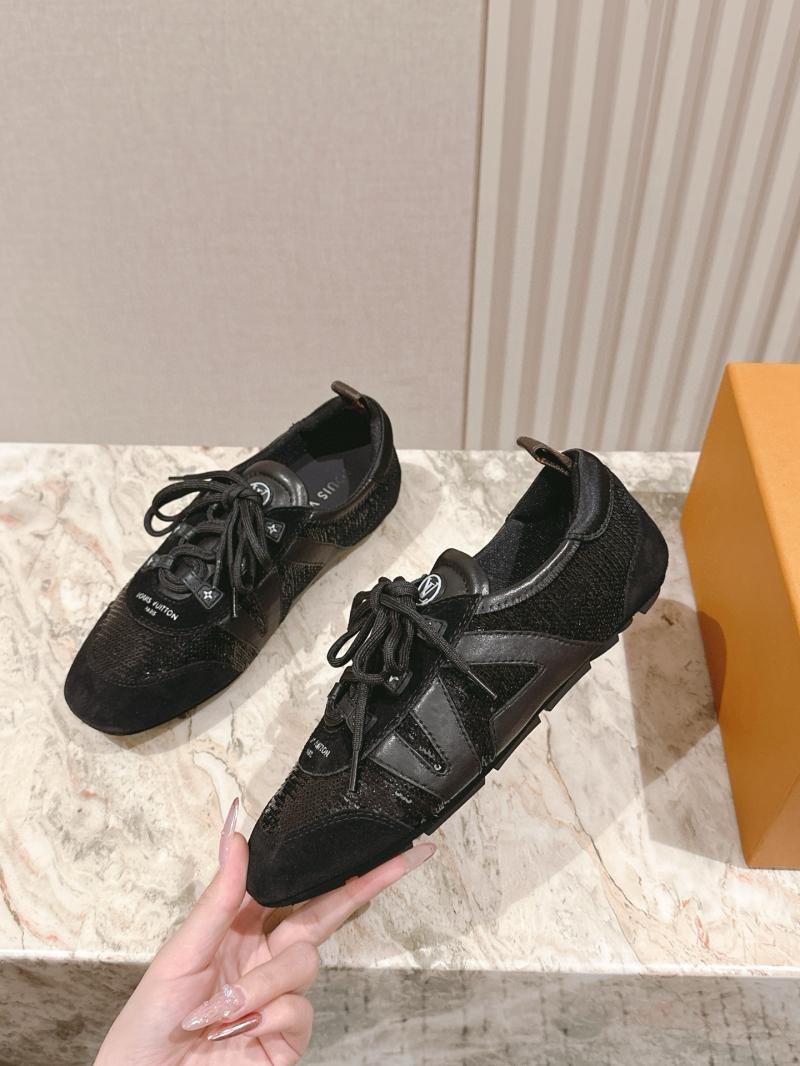 Louis Vuitton Unisex Sneakers Black SLS42309