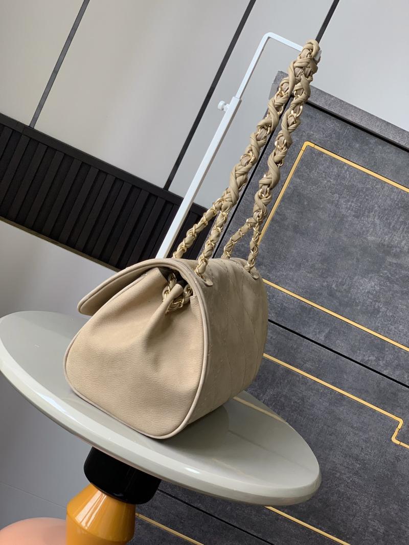 Medium Chanel Shoulder Bag Beige AS2323