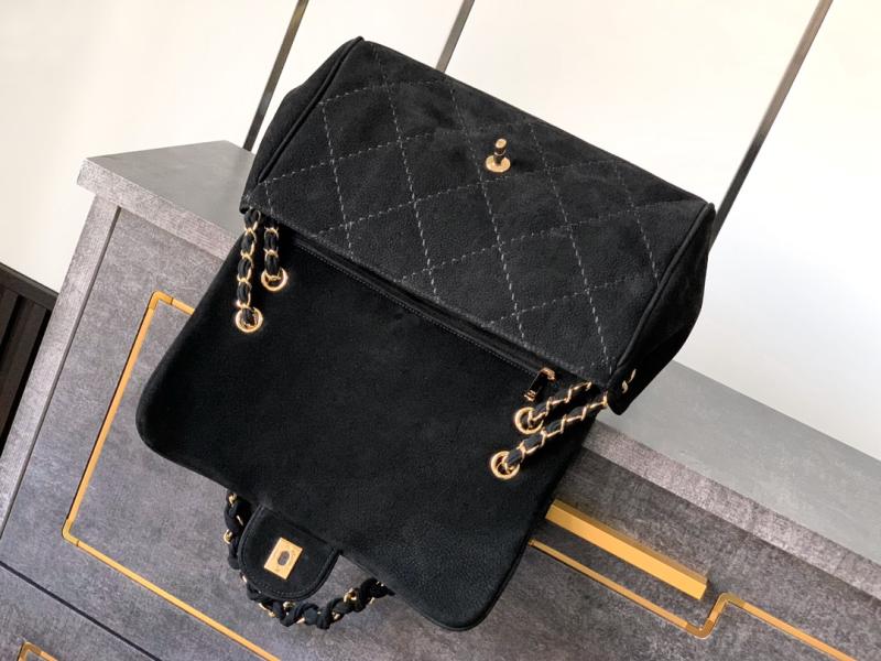 Medium Chanel Shoulder Bag Black AS2323