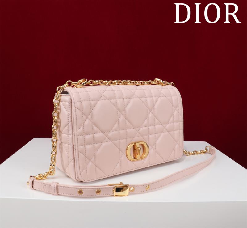 Medium Soft Dior Caro Bag Pink M9253