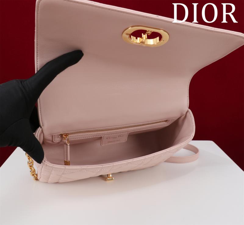 Medium Soft Dior Caro Bag Pink M9253