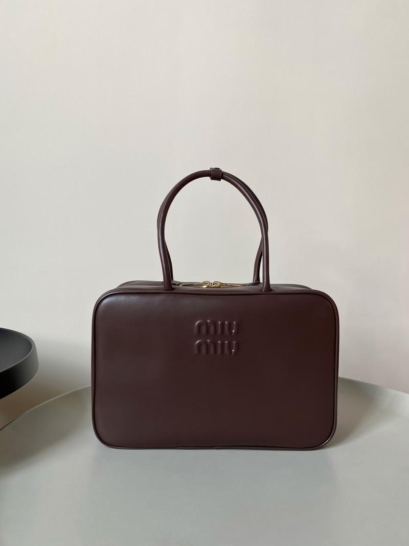 Miu Miu Beau Leather bag Briarwood 5BB163