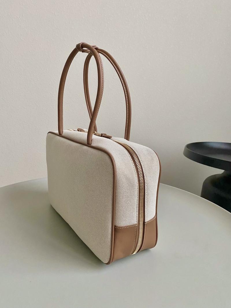 Miu Miu Beau canvas and leather bag 5BB163
