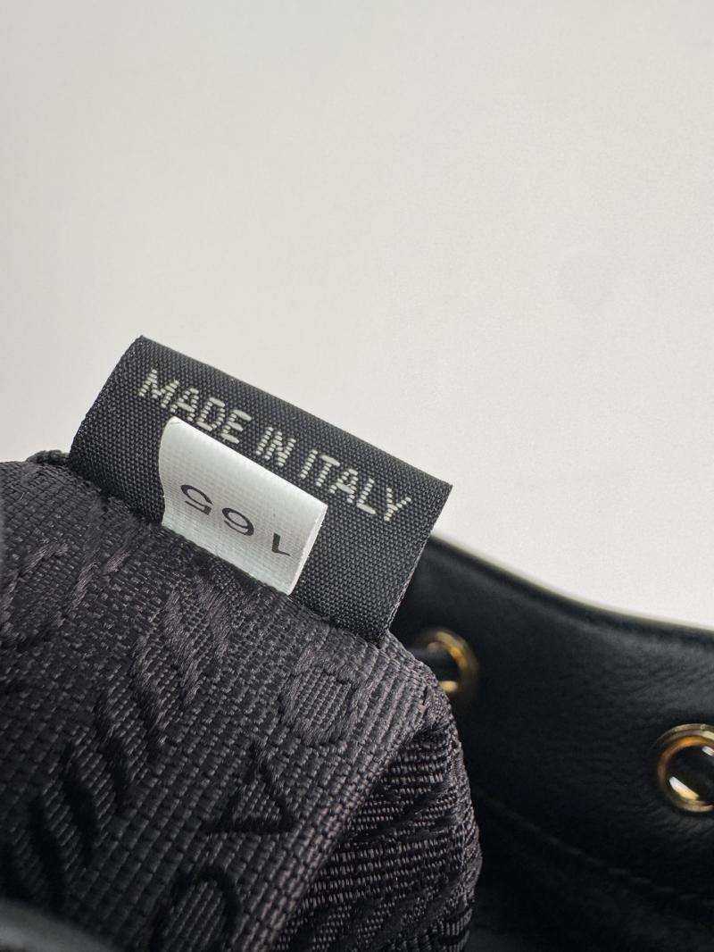 Prada Leather mini bag Black 1BE067