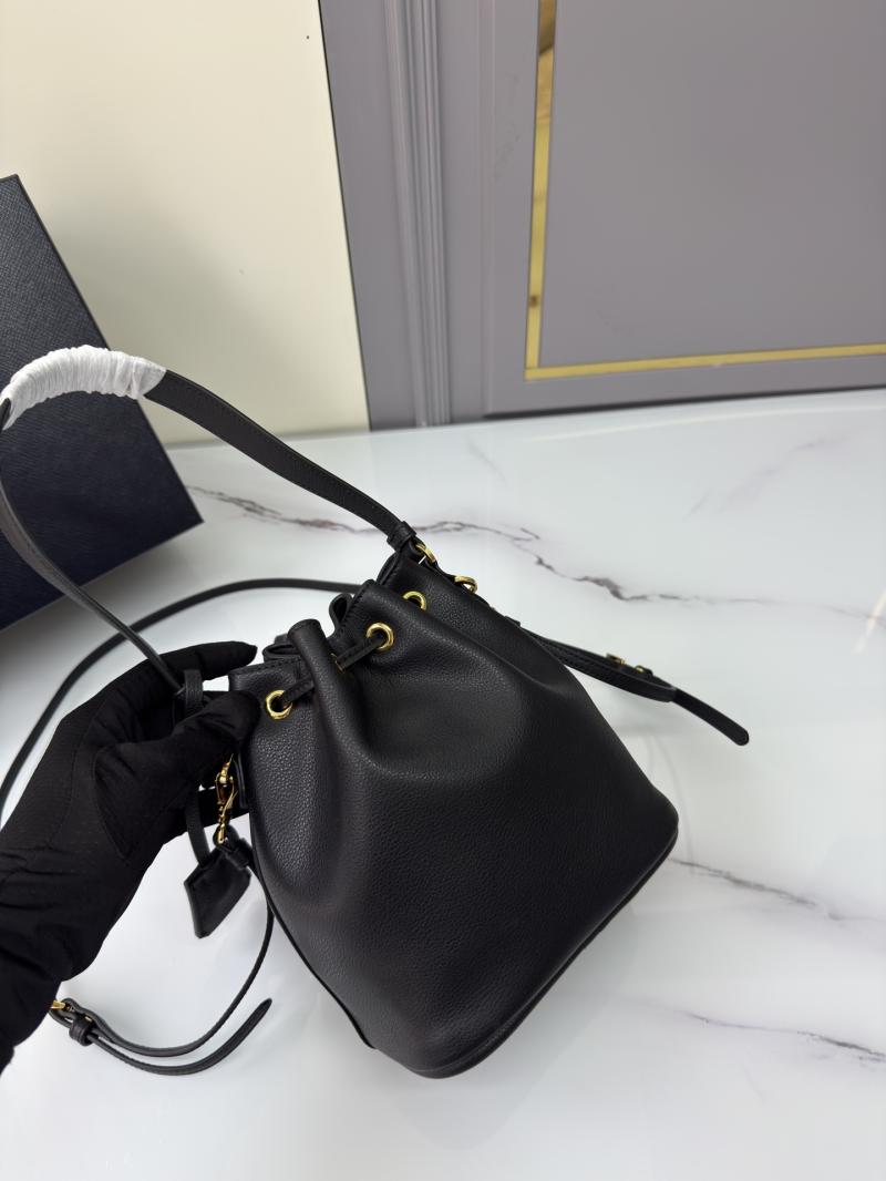 Prada Leather mini bag Black 1BE067
