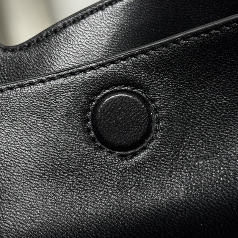 Prada Leather mini handbag Black 1BA349