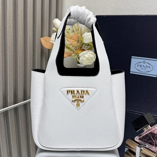Prada Leather mini handbag White 1BA349