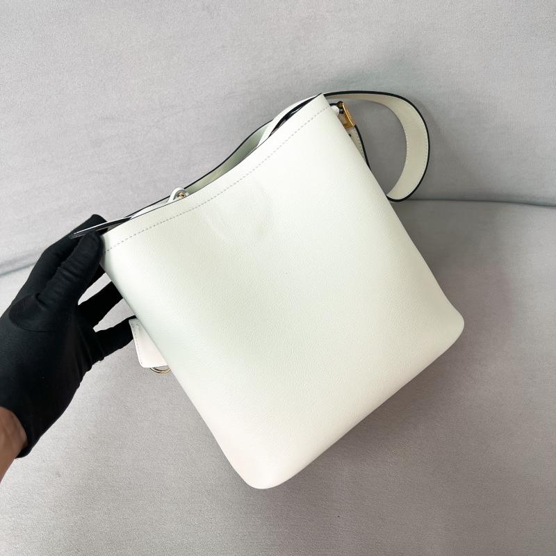 Prada Medium leather bag White 1BE080