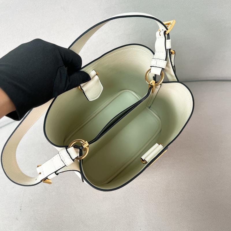 Prada Medium leather bag White 1BE080