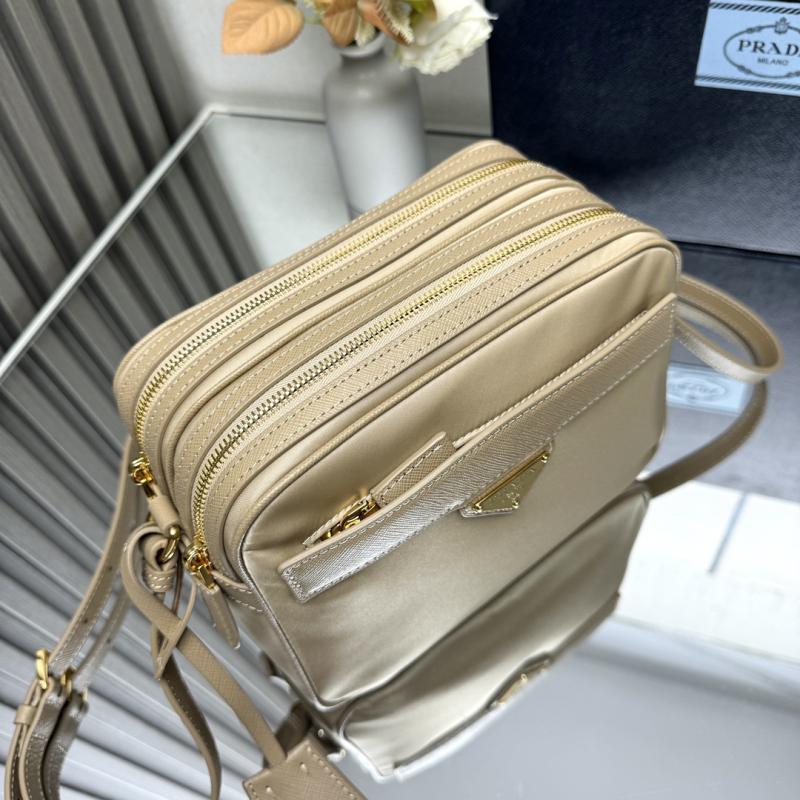 Prada Re-Edition 1978 mini shoulder bag Beige 1BH218