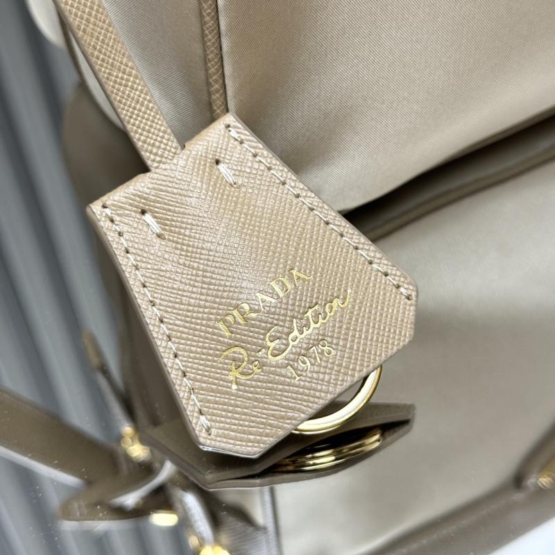 Prada Re-Edition 1978 mini shoulder bag Beige 1BH218