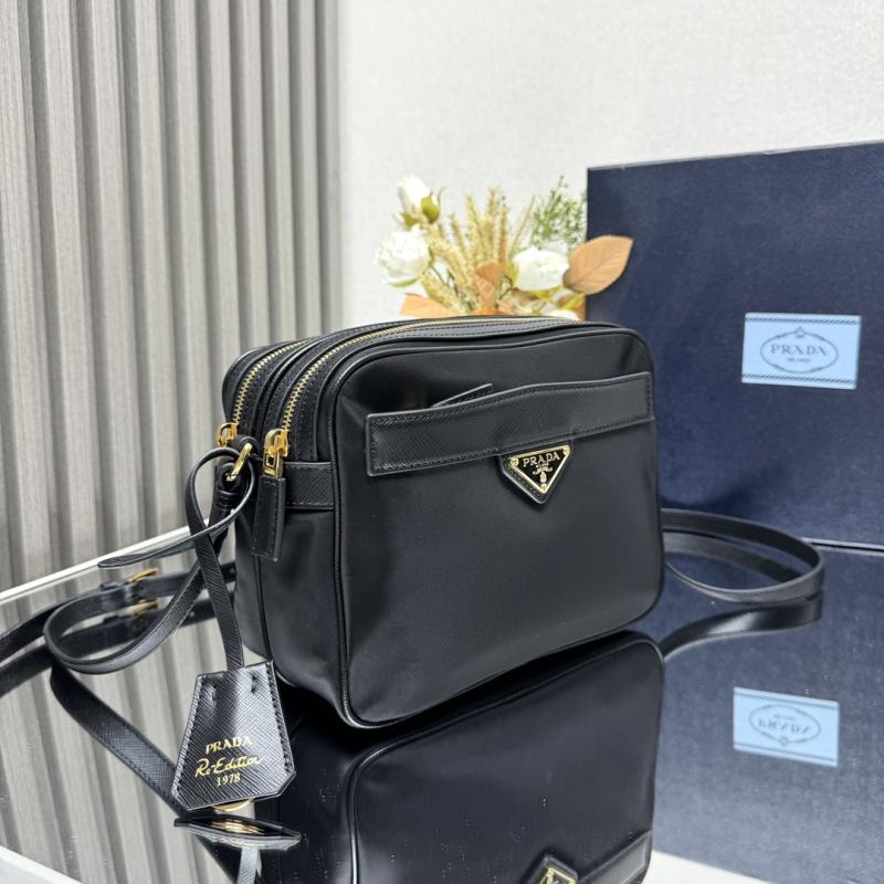 Prada Re-Edition 1978 mini shoulder bag Black1BH218