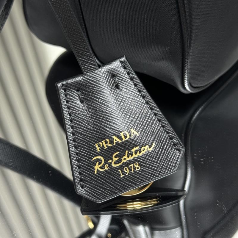 Prada Re-Edition 1978 mini shoulder bag Black1BH218
