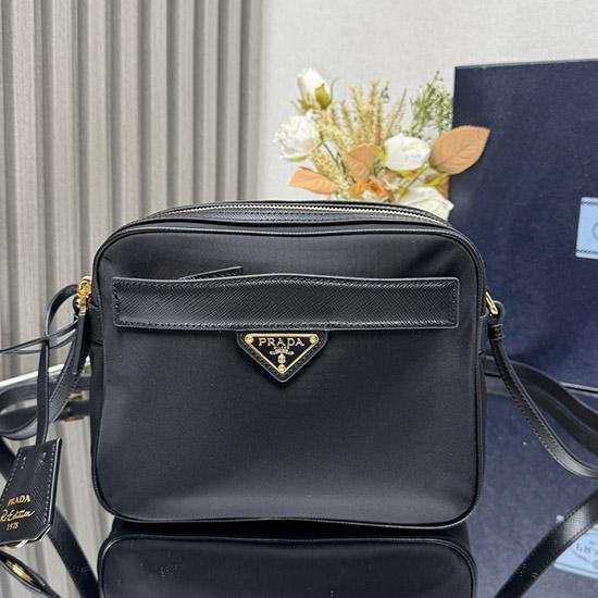 Prada Re-Edition 1978 mini shoulder bag Black1BH218