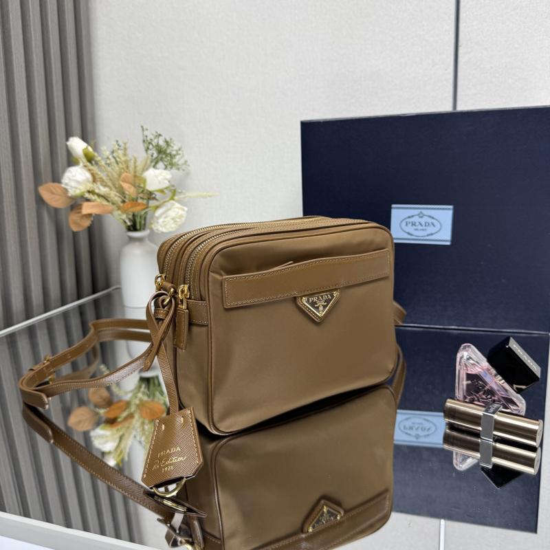 Prada Re-Edition 1978 mini shoulder bag Brown 1BH218