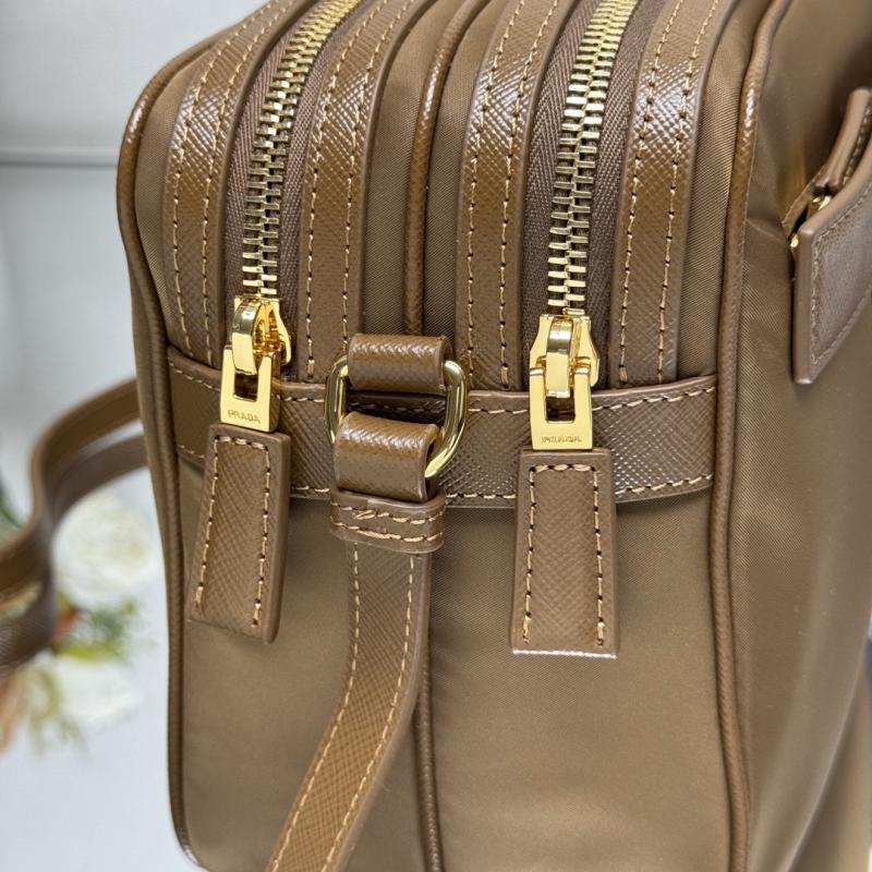 Prada Re-Edition 1978 mini shoulder bag Brown 1BH218