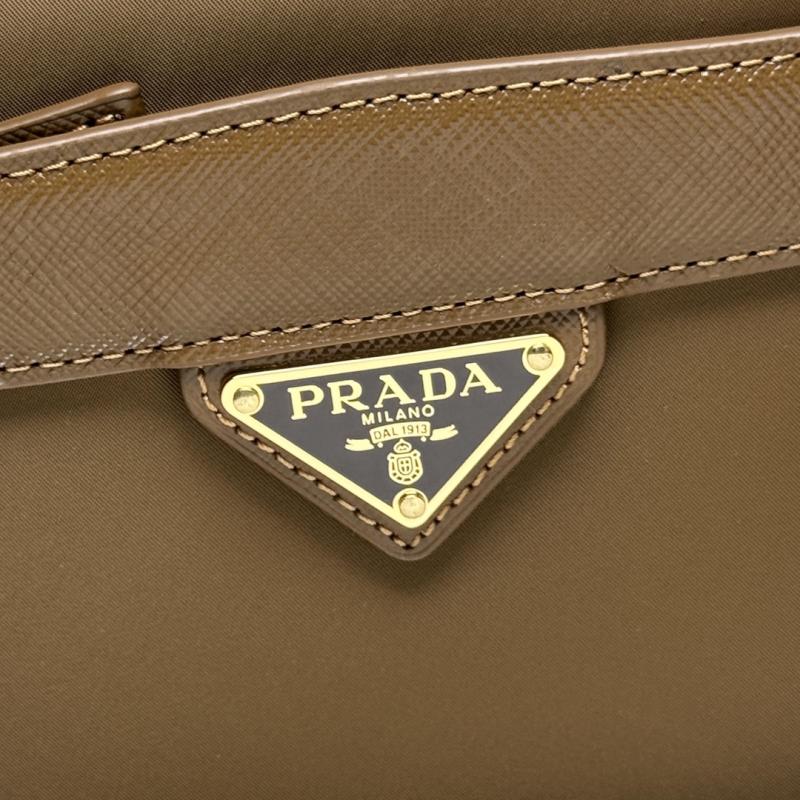Prada Re-Edition 1978 mini shoulder bag Brown 1BH218