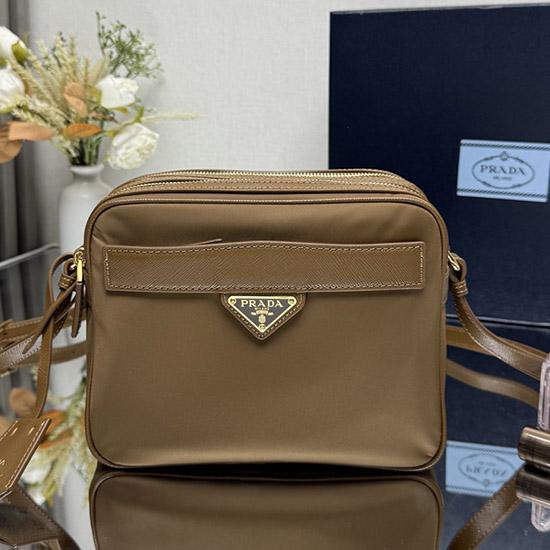 Prada Re-Edition 1978 mini shoulder bag Brown 1BH218