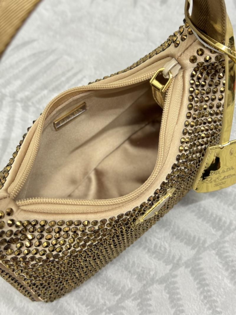Prada Re-Edition 2000 mini-bag with gold 1NE515