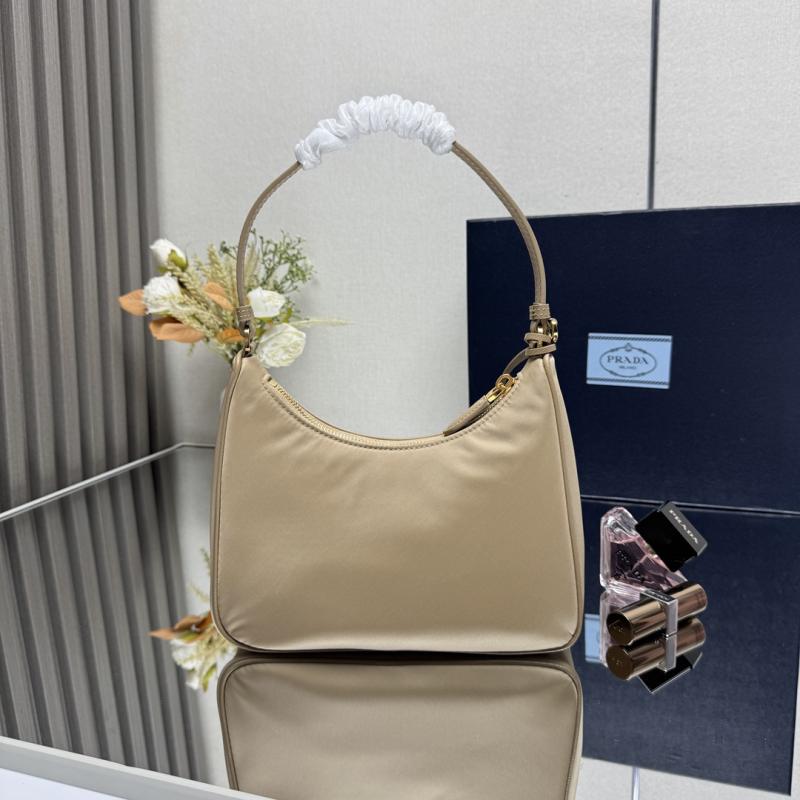 Prada Re-Edition 2005 mini bag Beige 1N204M