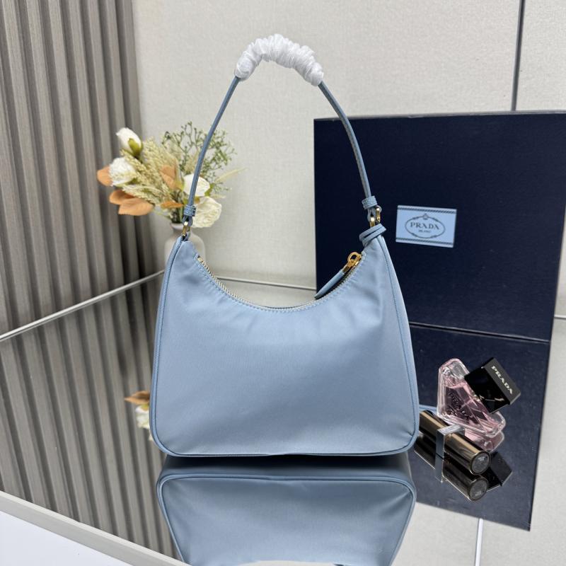 Prada Re-Edition 2005 mini bag Blue 1N204M