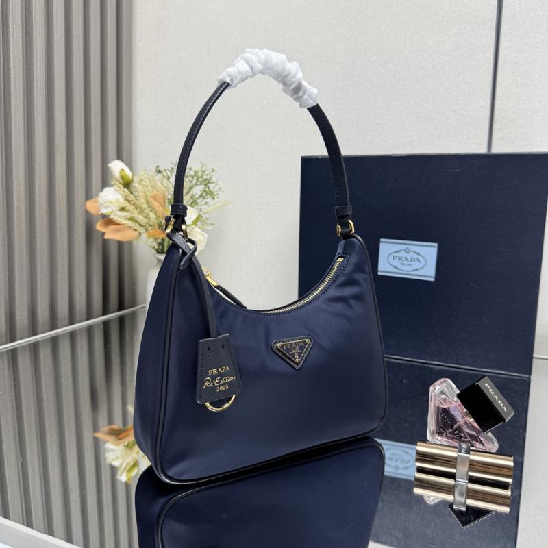 Prada Re-Edition 2005 mini bag Navy1N204M